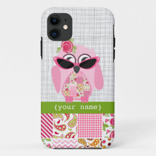 Etui iPhone Case-Mate Cas de l'iPhone 5 de hibou de patchwork