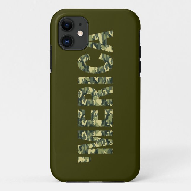 Coques Case-Mate iPhone 'Cas de l'iPhone 5 de MERICA Camo (Dos)