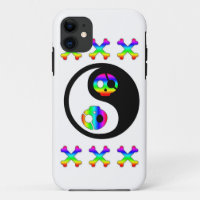 Cas de l'iphone 5 de Yin Yang de pirate