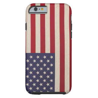 Coque Tough iPhone 6 Cas de l'iPhone 6/6s de drapeau américain