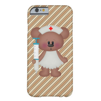 Coque iPhone 6 Barely There Cas de l'iPhone 6 d'ours d'infirmière de bande