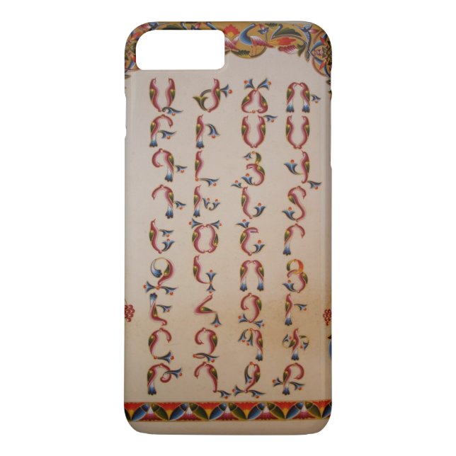 Coques Case-Mate iPhone Cas de l'iPhone 7 d'alphabet arménien (Dos)
