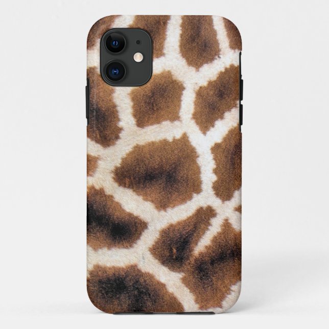 Coques Case-Mate iPhone Cas de motif de girafe (Dos)