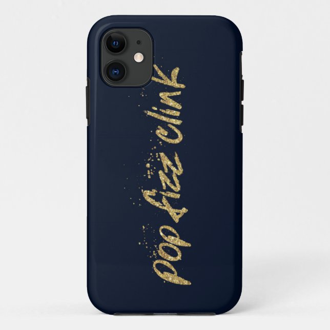 Coques Case-Mate iPhone Cas de nouvelles années de tintement de sifflement (Dos)