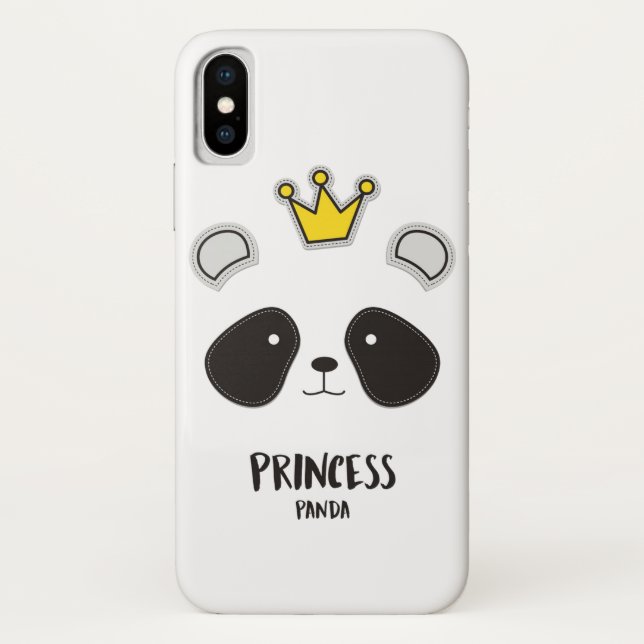 Coques Case-Mate iPhone cas de panda de l'iphone X (Dos)