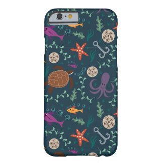 Coque iPhone 6 Barely There Cas de Smartphone de vie marine