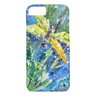 Coque Case-Mate Pour iPhone Cas de téléphone d'aquarelle d'été de libellule