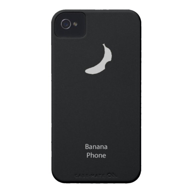 Coques Case-Mate iPhone Cas de téléphone de banane pour Iphone 4 (Dos)