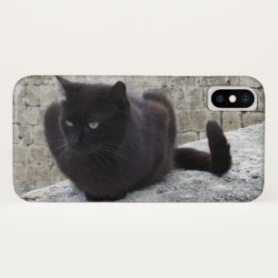 Etui iPhone Case-Mate Cas de téléphone de chat noir