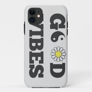 Coque iPhone 11 Cas de téléphone de Good Vibes