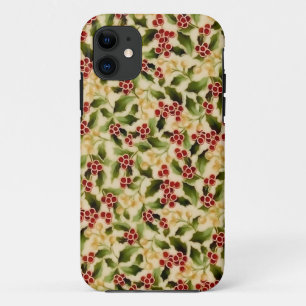 Coque Case-Mate Pour iPhone Cas de téléphone de houx de Noël