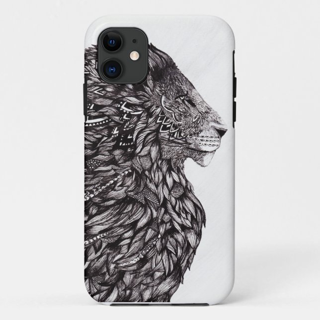 Coques Case-Mate iPhone cas de téléphone de lion de l'iPhone 5/5S (Dos)