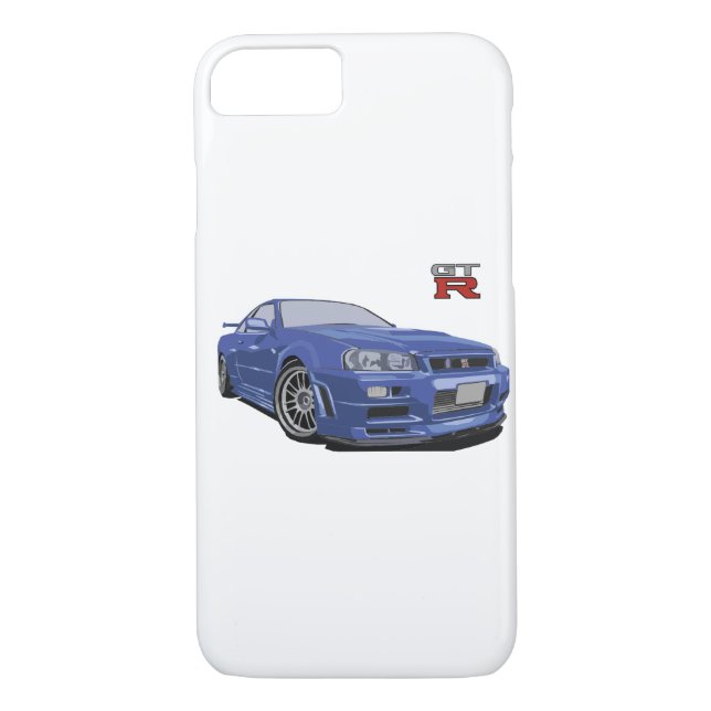Coques Case-Mate iPhone Cas de téléphone de Nissan Skyline R34 (Dos)