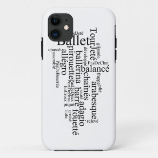 Case-Mate iPhone Case Cas de téléphone de nuage de mot de ballet