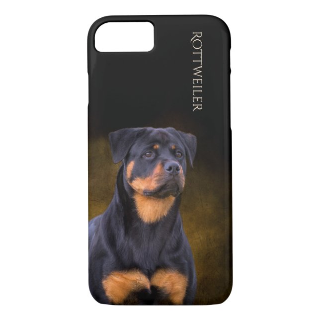 Coques Case-Mate iPhone Cas de téléphone de rottweiler (Dos)
