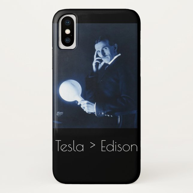 Coques Case-Mate iPhone Cas de téléphone de Tesla (Dos)