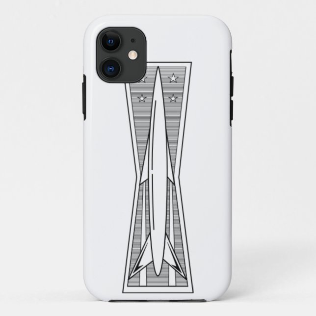 Coques Case-Mate iPhone Cas de téléphone d'insigne de missile (Dos)