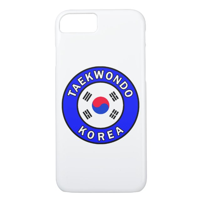 Coques Case-Mate iPhone Cas de téléphone du Taekwondo (Dos)