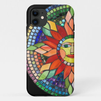 Etui iPhone Case-Mate Cas de téléphone portable de Sun de mosaïque