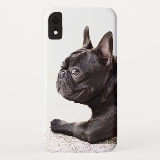 Coques Case-Mate iPhone Cas de Xr d'iPhone de bouledogue français (Dos)