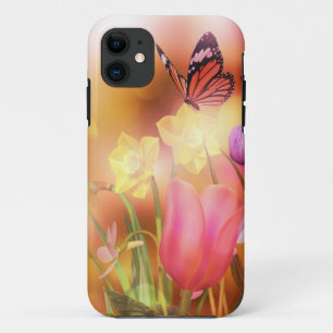 Coque Case-Mate Pour iPhone Cas d'iPone de danse de soleil de ressort de