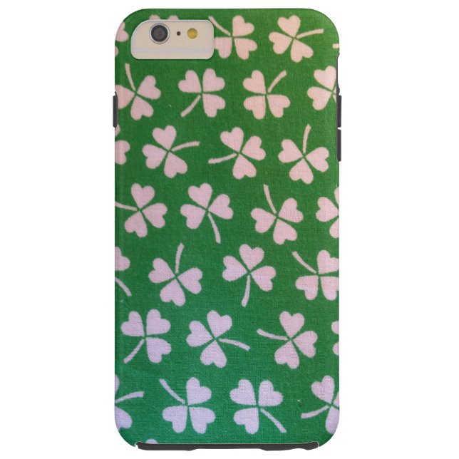 Coques Case-Mate iPhone Cas dur plus de l'iPhone 6 de shamrock (Dos)