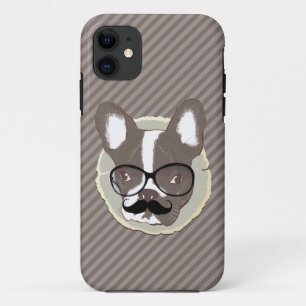 Coques Pour iPhone Cas élégant de l'iPhone 5 de bouledogue français