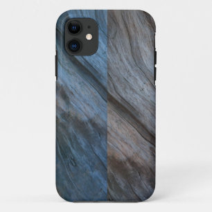 Coque iPhone 11 Cas en bois de dérive de l'Orégon