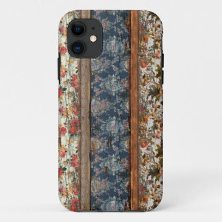 Coques Pour iPhone Cas en bois floral vintage de l'iphone 5