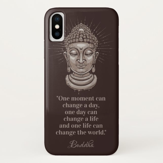 Coques Case-Mate iPhone Cas faits sur commande de téléphone de citation de (Dos)