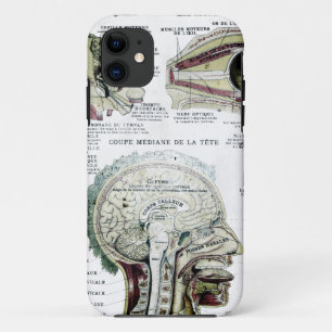 Etui iPhone Case-Mate Cas français de Coque-Compagnon d'anatomie
