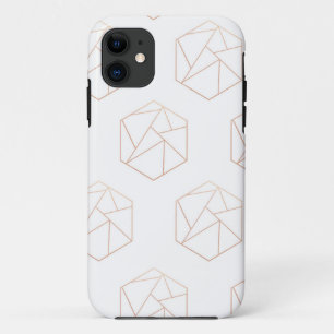 Etui iPhone Case-Mate Cas géométrique de téléphone d'hexagone