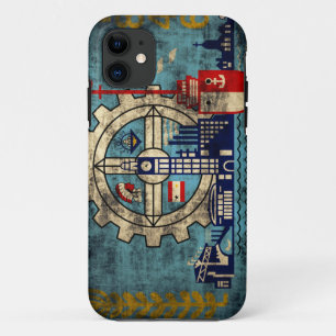 Coque Case-Mate Pour iPhone Cas grunge de l'iPhone 5 de Milwaukee le Wisconsin