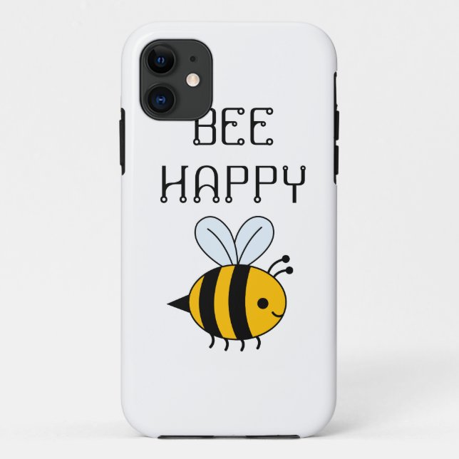 COQUES Case-Mate iPhone CAS HEUREUX DE TÉLÉPHONE D'ABEILLE (Dos)