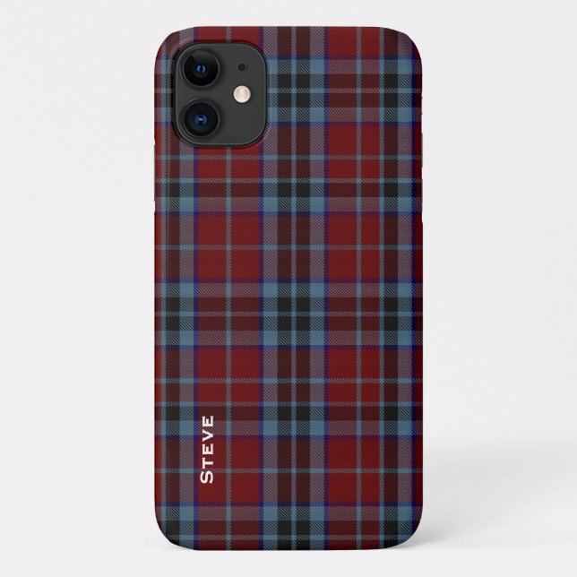 Coques Case-Mate iPhone Cas MacTavish Clan Tartan Plaid iPhone 4 (Dos)