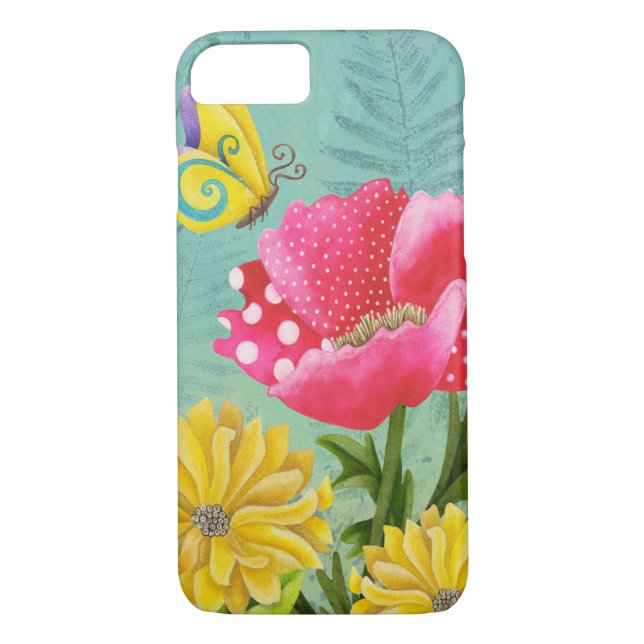 Coques Case-Mate iPhone Cas merveilleux de téléphone de jardin (Dos)