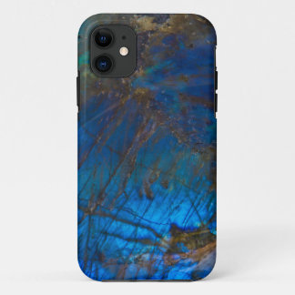 Coques Pour iPhone Cas minéral de téléphone de labradorite