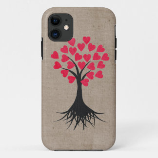 Etui iPhone Case-Mate Cas orienté de l'iPhone 5 d'arbre de coeur