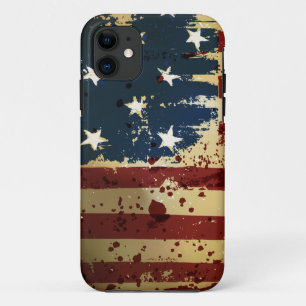 Coque Case-Mate Pour iPhone Cas patriotique américain grunge de l'iPhone 5 de