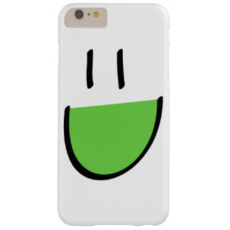 Coque Barely There iPhone 6 Plus Cas plus de l'iPhone 6 verts de visage