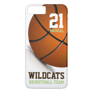 Coque iPhone 8 Plus/7 Plus Cas plus de l'iPhone 7 de basket-ball