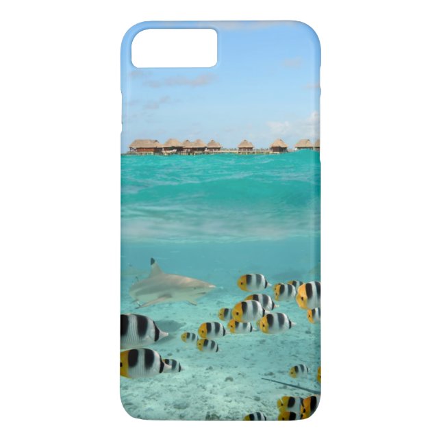 Coques Case-Mate iPhone Cas plus de l'iPhone 7 tropicaux d'île (Dos)