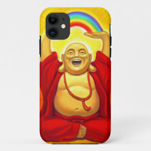 Coque iPhone 11 Cas riant chanceux de l'iPhone 5 de Bouddha