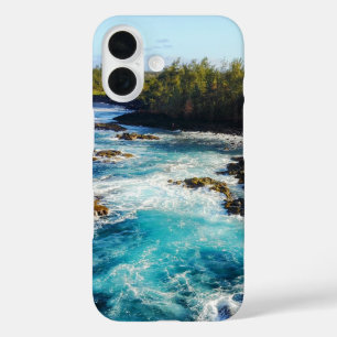 Coques iPhone 16 Cas téléphonique à thème hawaïen