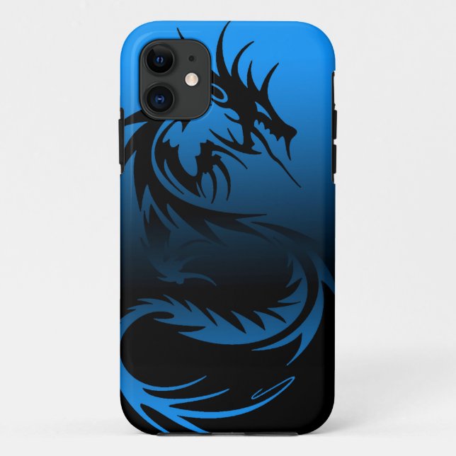 Coques Case-Mate iPhone cas tribal de téléphone de dragon (Dos)