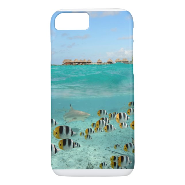 Coques Case-Mate iPhone Cas tropical de l'iPhone 7 d'île (Dos)