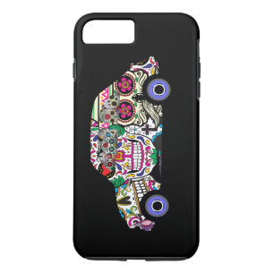 Coque iPhone 7 Plus Cas vintage de téléphone de Fiat
