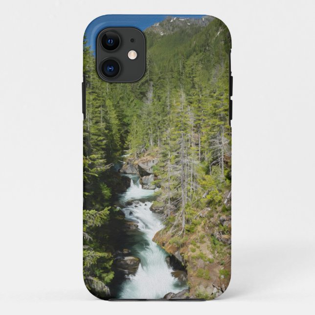 Coques Case-Mate iPhone Cascade de la forêt nationale olympique (Dos)
