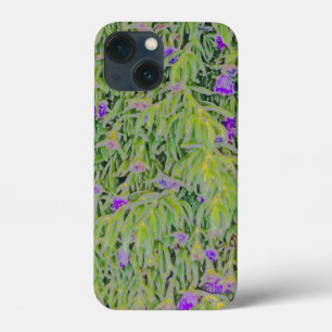 Case-Mate iPhone CASE CASCADE DES FLEURS POURPULAIRES AU MILIEU DU FOLIA