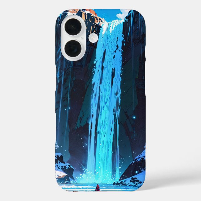 Coques Case-Mate iPhone Cascade d'hiver Tranquillité (Verso)